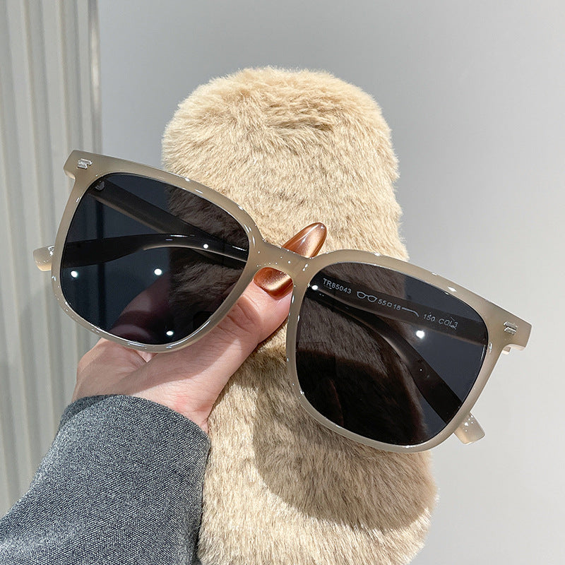 Damen Sonnenbrille im modernen quadratischen Design mit UV-Schutz Karnz