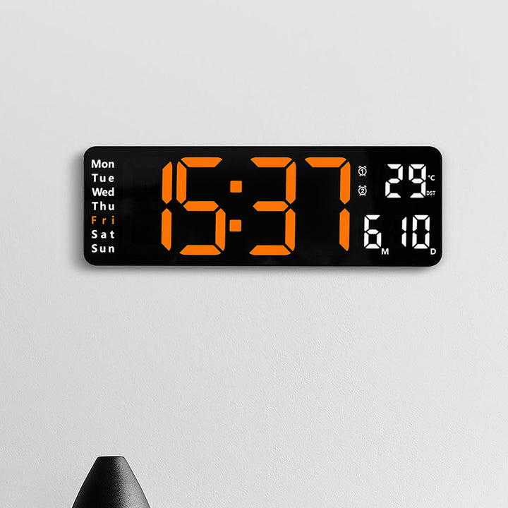 Digitale Wanduhr Karnz
