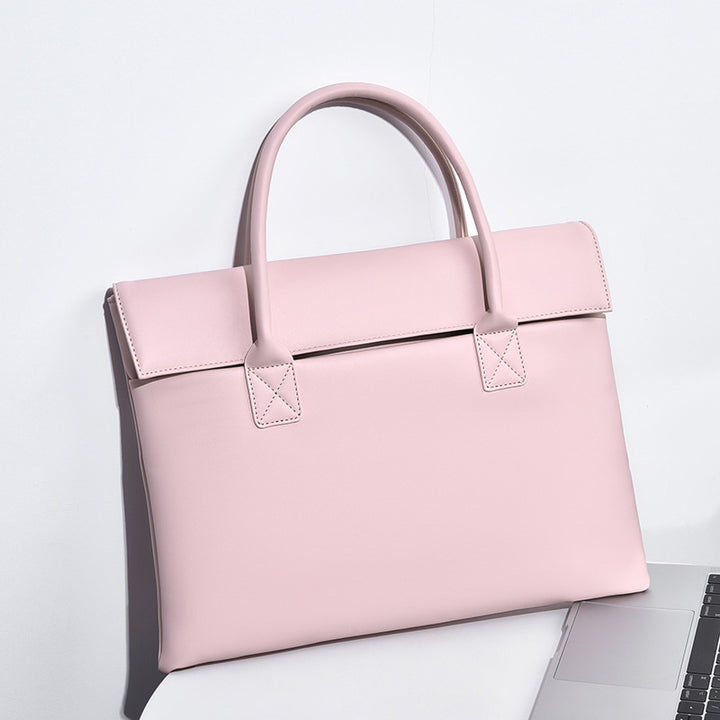 Elegante strukturiert Leder Bürotasche Karnz