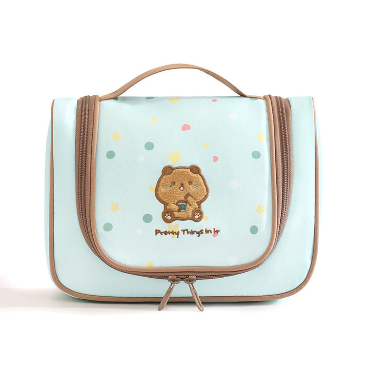 Süßer Cartoon-Druck Kosmetik Organizer Karnz