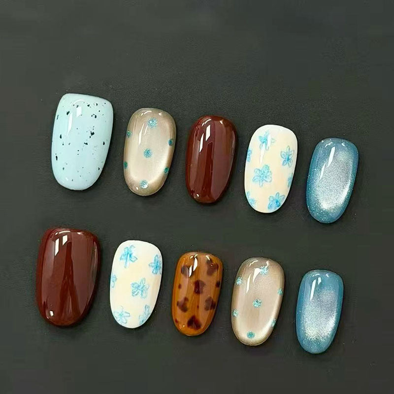 Künstlerisches Ombre Glitter Nagelkunst Set Karnz