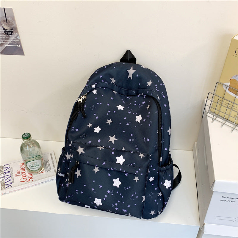 Lässiger Rucksack mit Sternenmuster Karnz