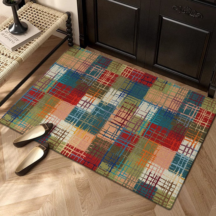 Vibrant Geometric Outdoor Teppich