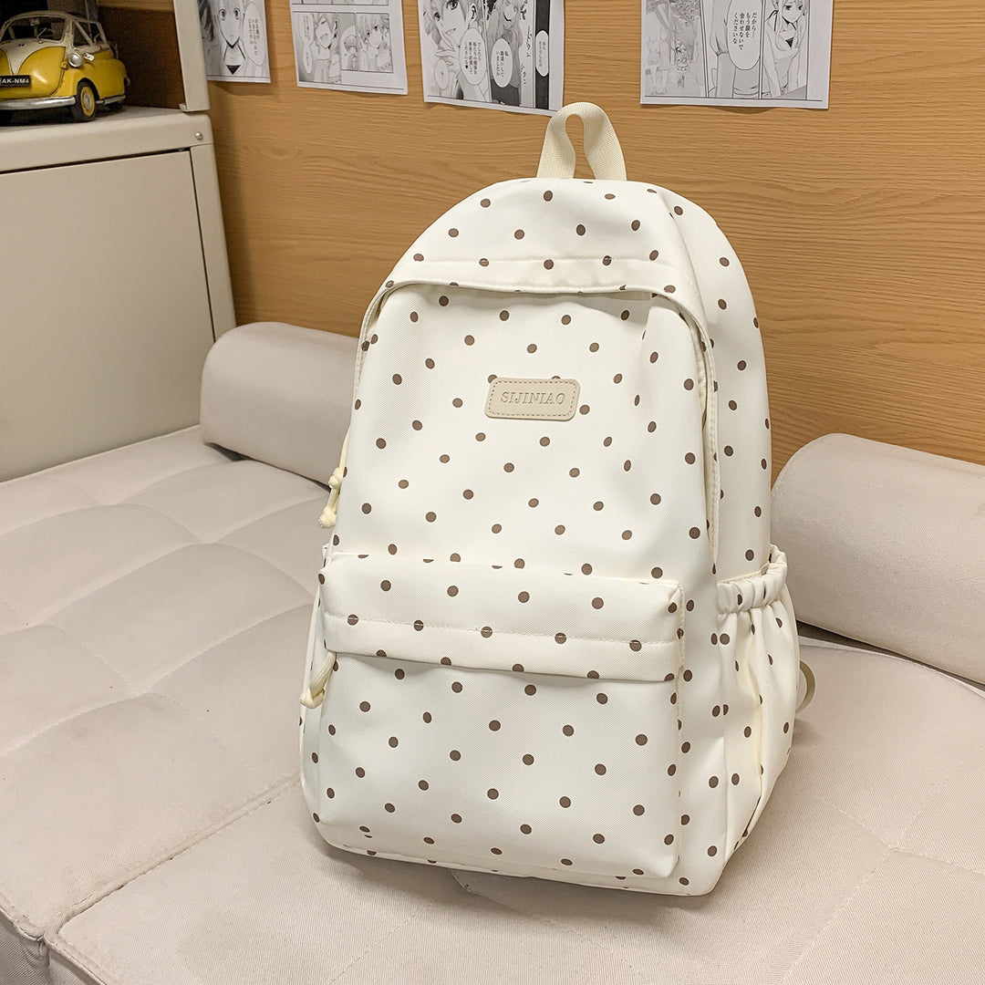 Stylischer Gepunkteter Rucksack Karnz 1791205577