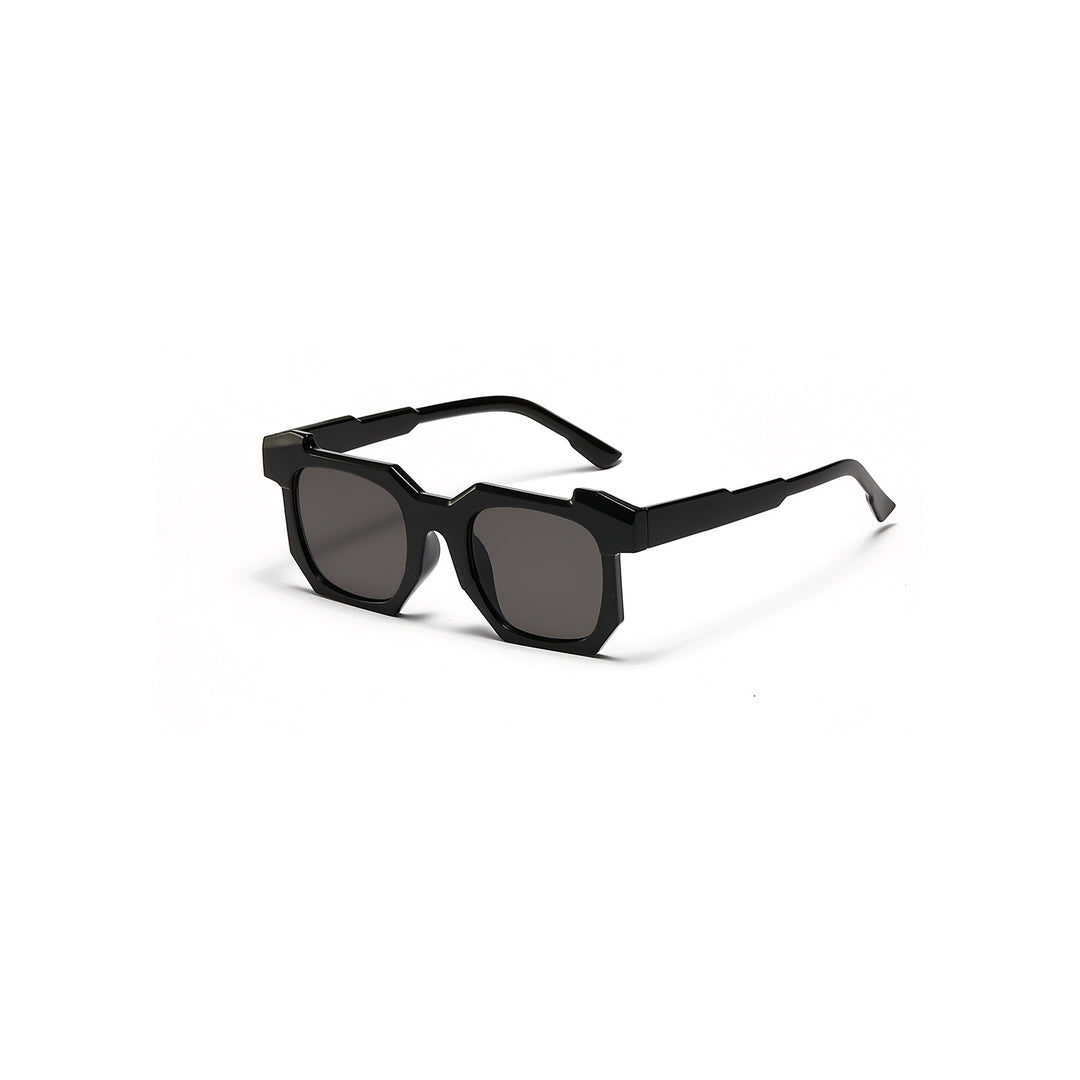 Damen modische transparente Sonnenbrille mit stilvollen Verlaufsgläsern Karnz