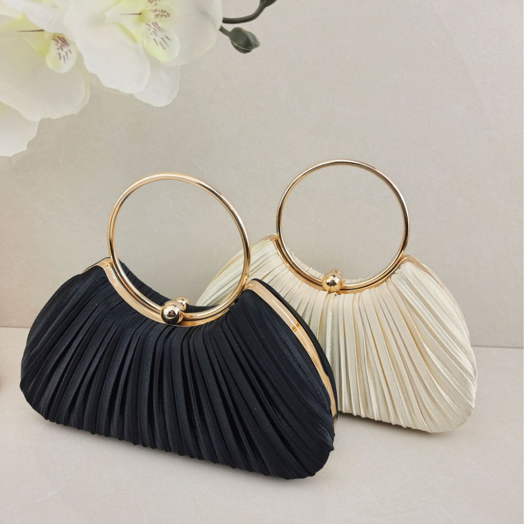 Elegante gefaltete Abend-Clutch