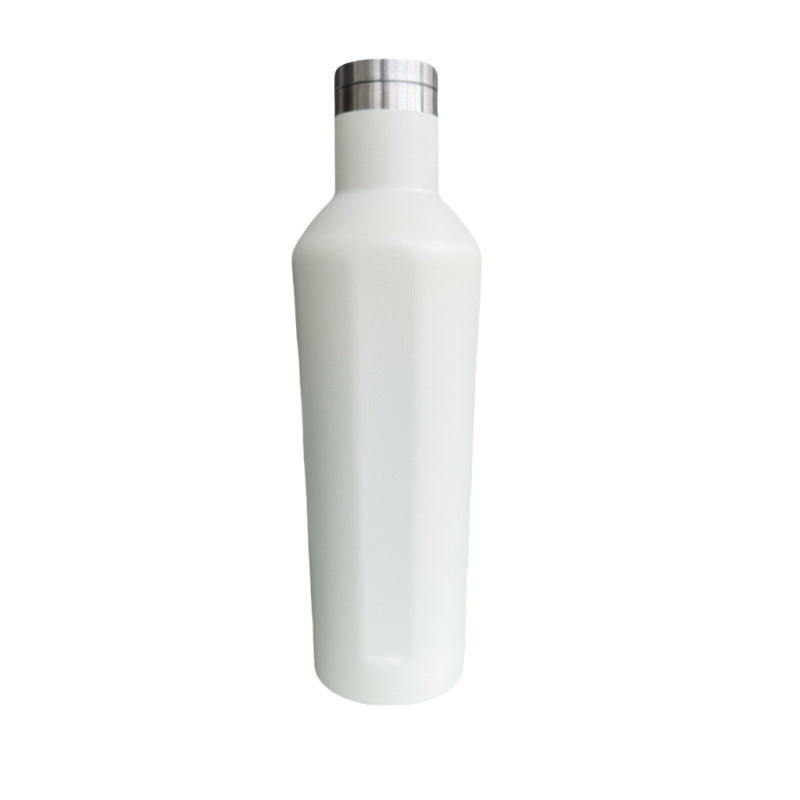 Damen elegante und isolierte Trinkflasche aus Edelstahl Karnz