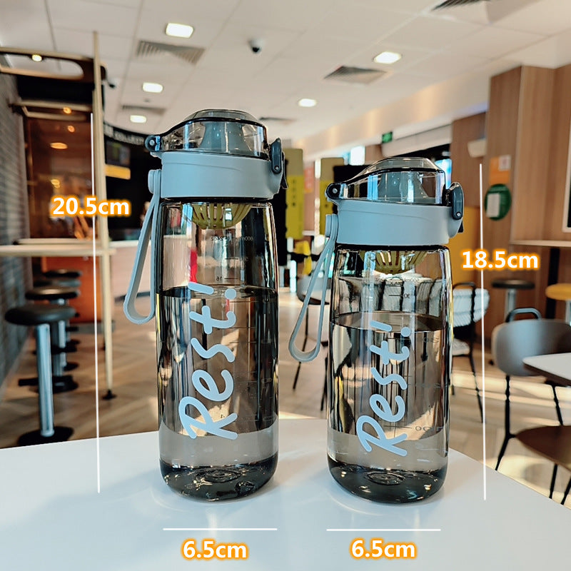 Damen Ergonomische Wasserflasche für Fitness Karnz