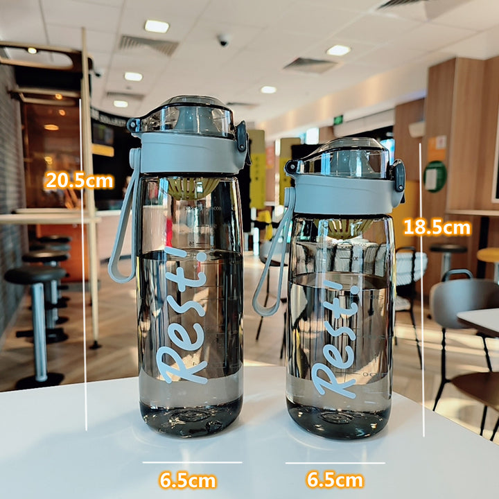 Damen Ergonomische Wasserflasche für Fitness Karnz