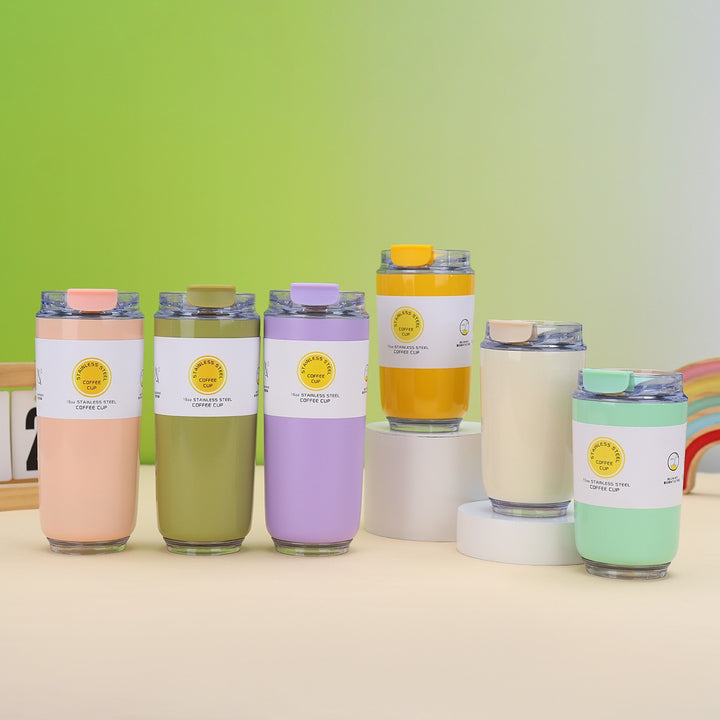 Damen moderner Edelstahl Kaffee-Becher mit isolierender Wirkung Karnz