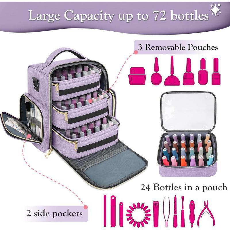 Professionelle Kosmetik-Organizer-Tasche Karnz