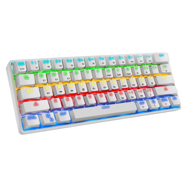 Kompakte mechanische Gaming-Tastatur mit hintergrundbeleuchteten Tasten Karnz