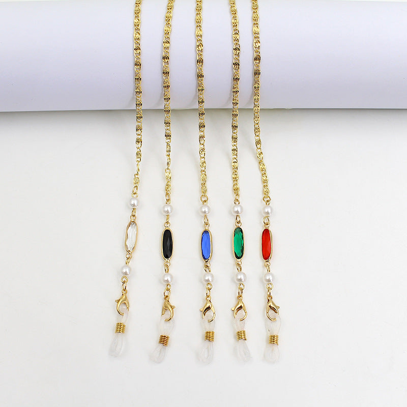 Elegante Brillen Kette Karnz