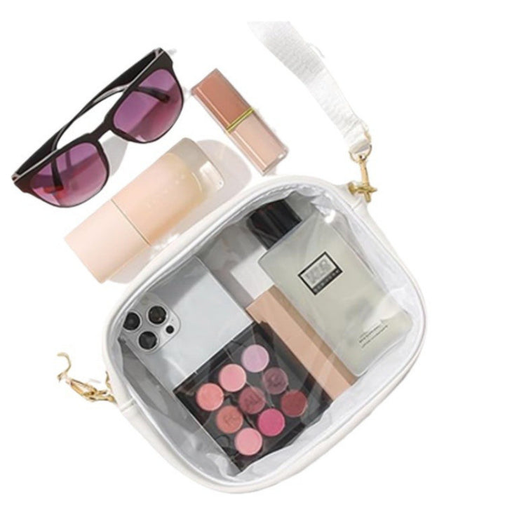 Durchsichtige Kosmetik-Organisator-Tasche Karnz