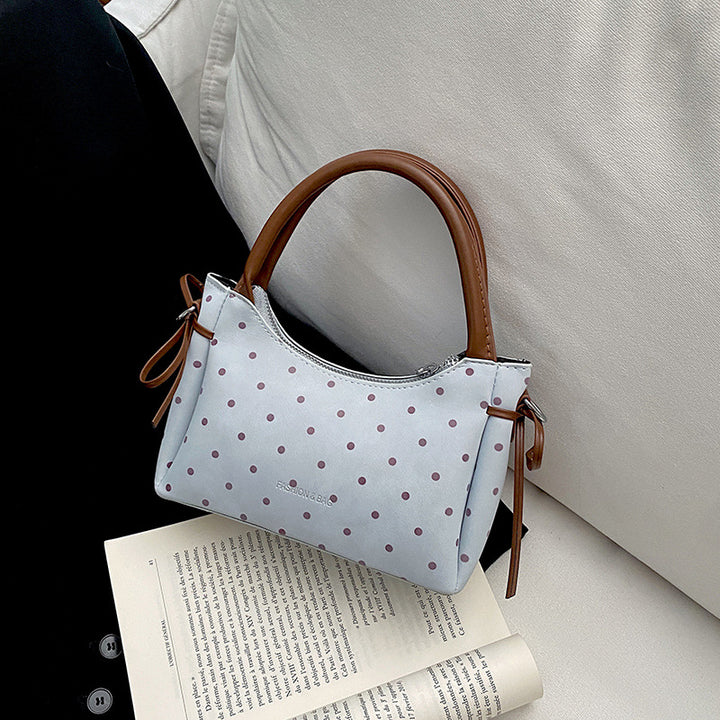 Premium Polka Dot Mini Handtas