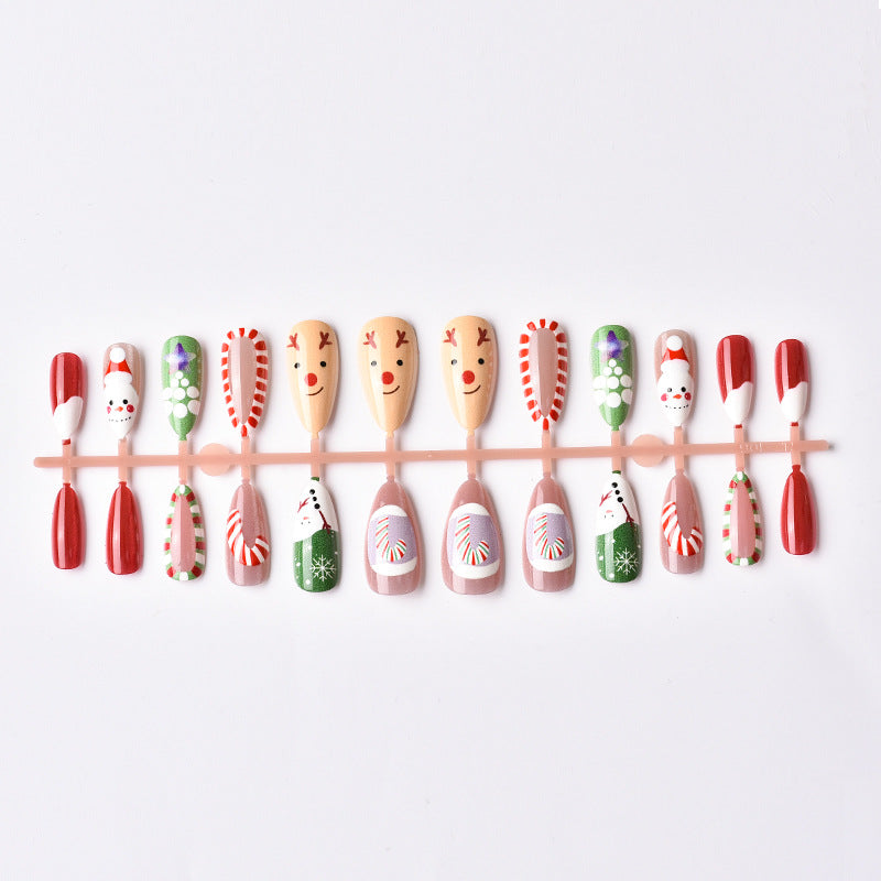 Festliches, Feiertags-Thema Press-On Nagelkunst-Set Karnz 1790636733