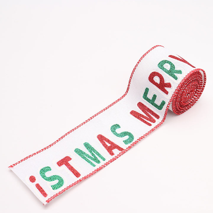 Dekorativer Weihnachtsmotiv Geschenkbänder Karnz
