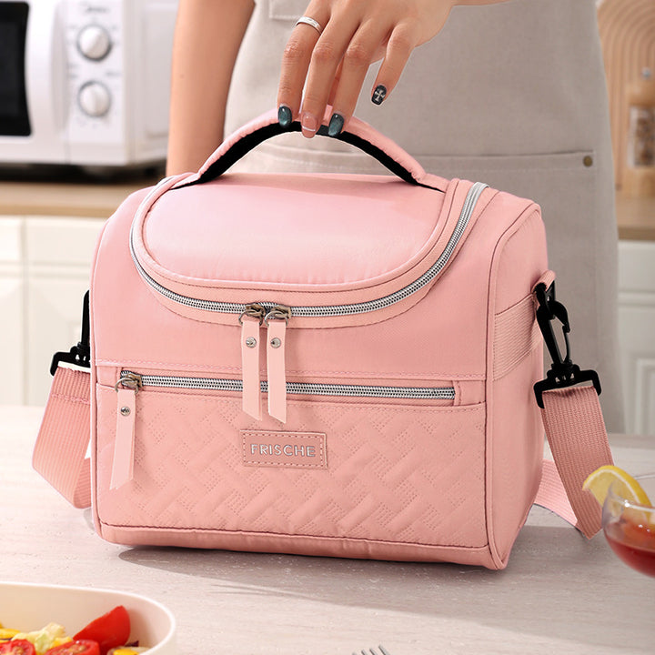Stylische isolierte Lunch-Tasche