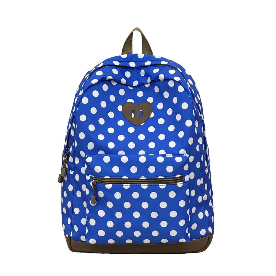 Verspielter gepunkteter Rucksack