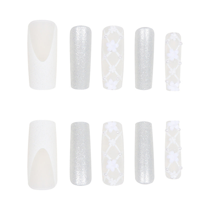 Elegantes dekoratives Nagelkunst-Presse-Set Karnz