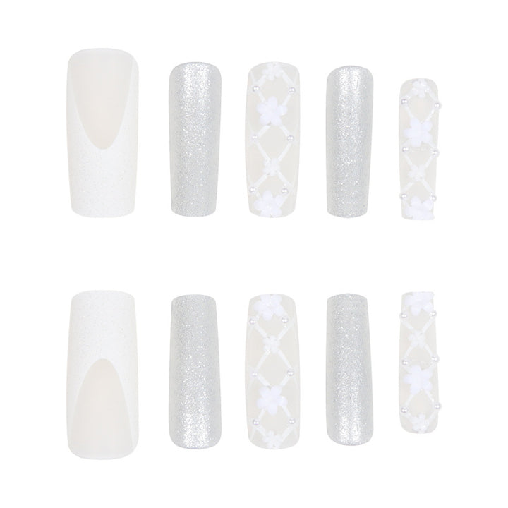 Elegantes dekoratives Nagelkunst-Presse-Set Karnz