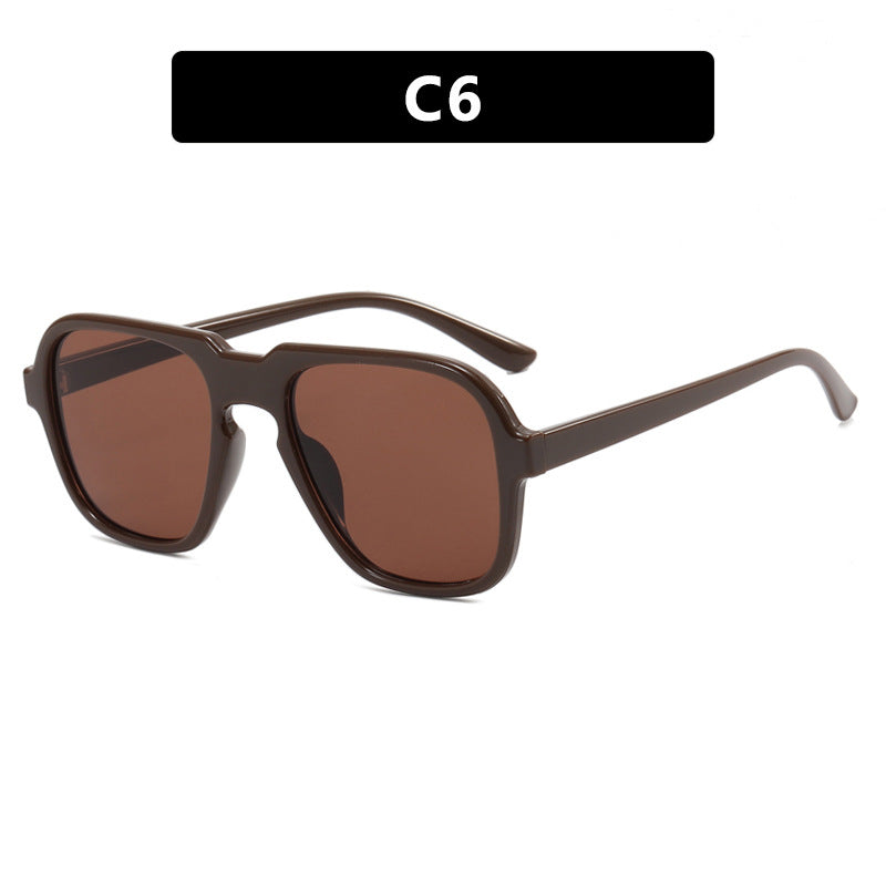 Damen außergewöhnliche Sonnenbrille im modernen Tierdruckdesign Karnz