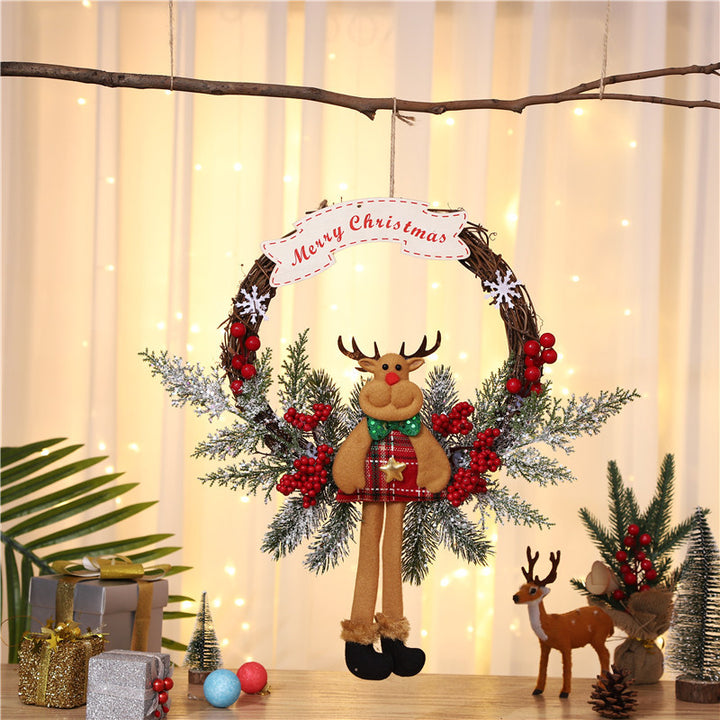 Weihnachts-Themen Hängender Kranz Karnz