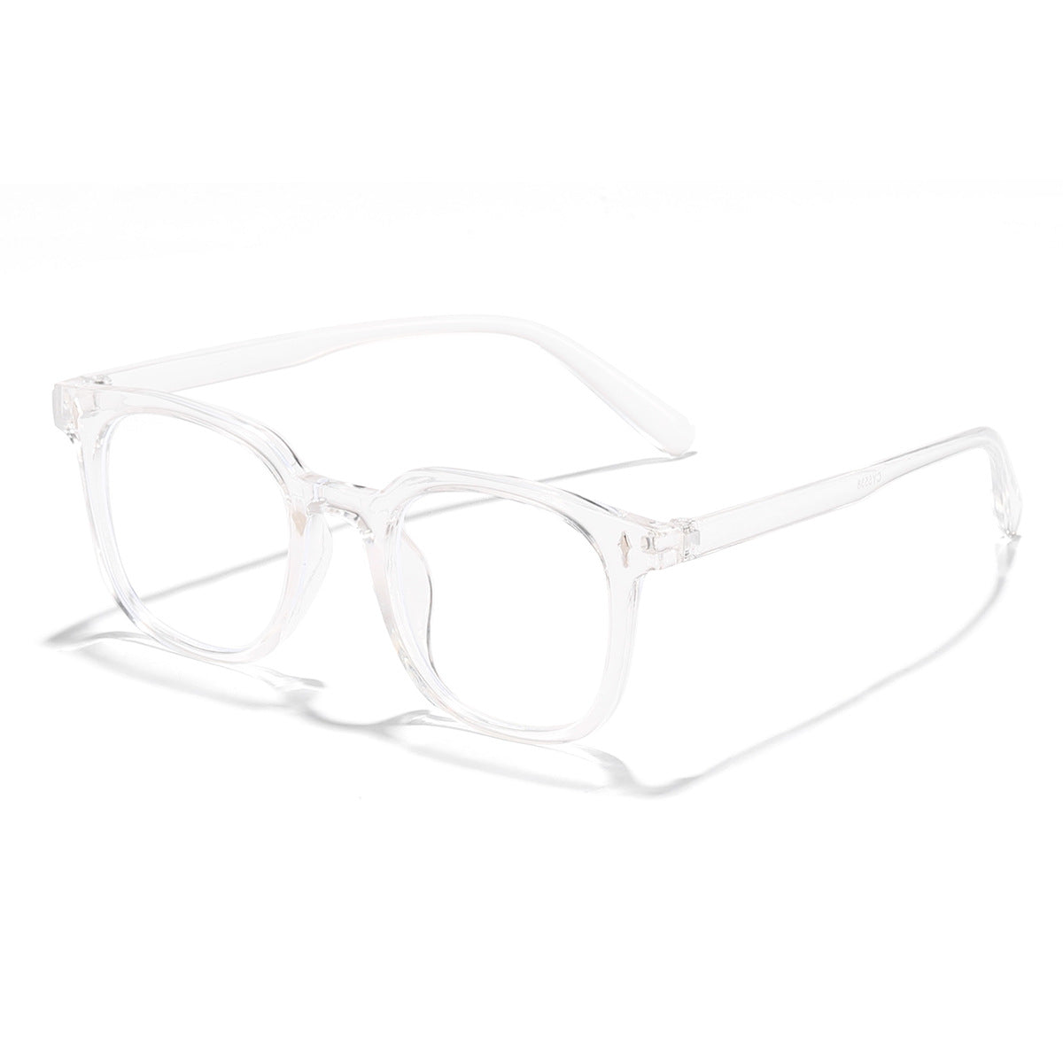 Damen modische Sonnenbrille mit transparentem Rahmen und UV-Schutz Karnz