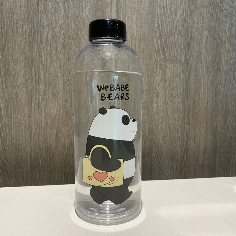 Damen kreative Trinkflasche mit verspieltem Pandadesign Karnz