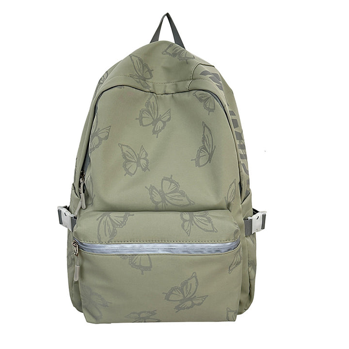 Stylischer Schmetterlingsdruck Rucksack Karnz