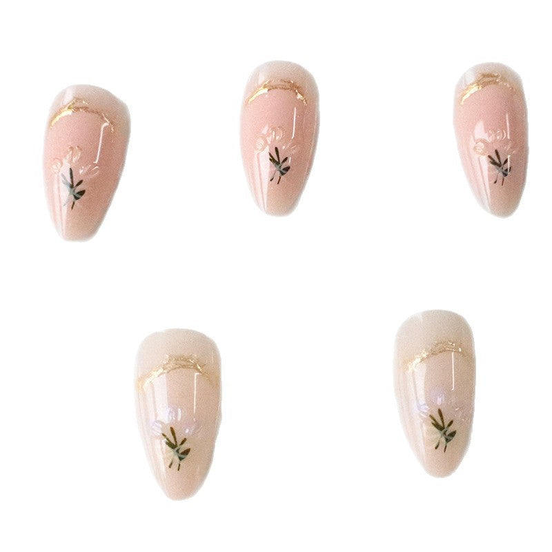 Künstlerische lange mandelförmige Nagelkunst-Verstärkungen Karnz