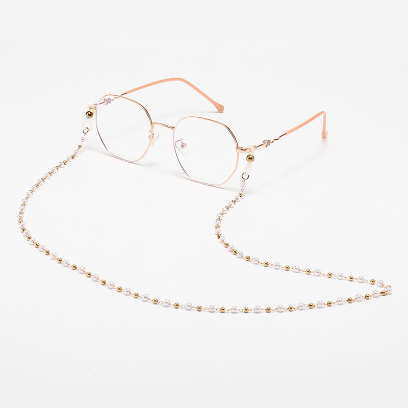 Dekorative Brillen mit eleganter Kette Karnz