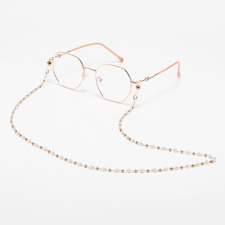 Dekorative Brillen mit eleganter Kette Karnz