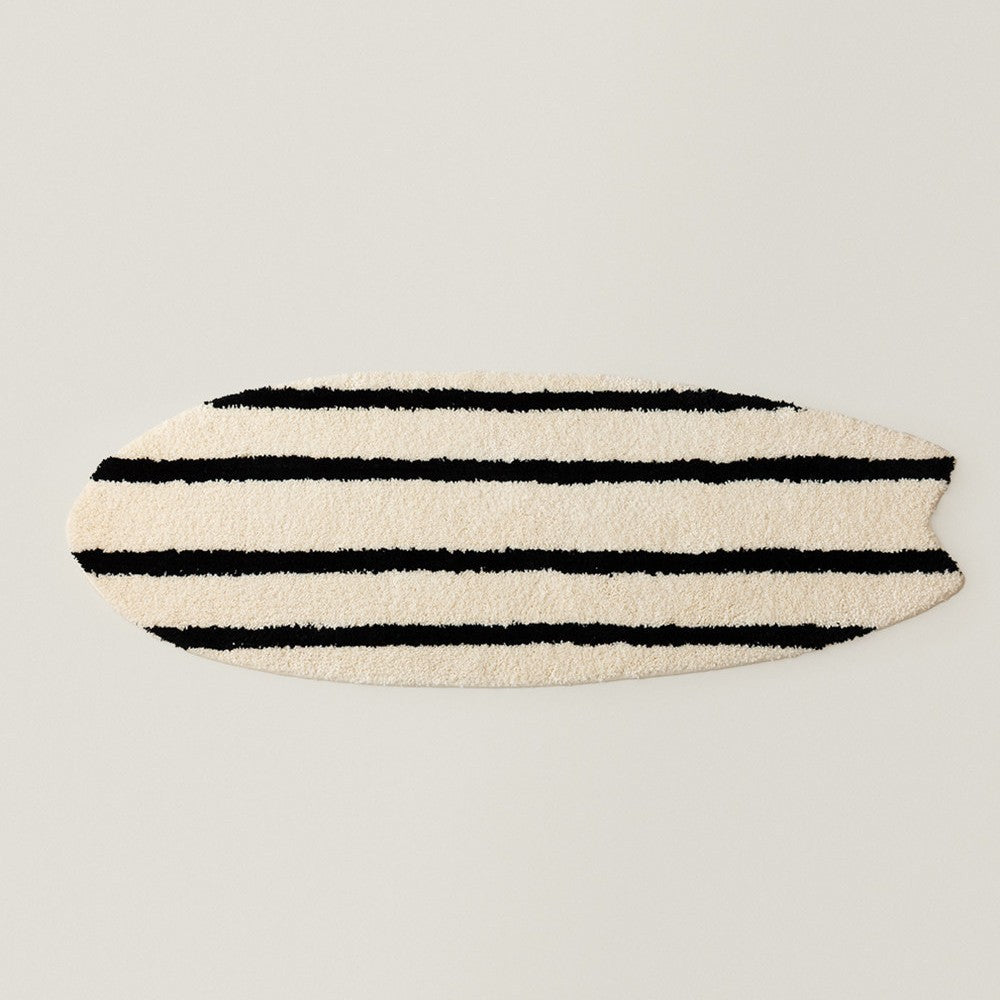 Surfboard-förmige dekorative Badematte Karnz