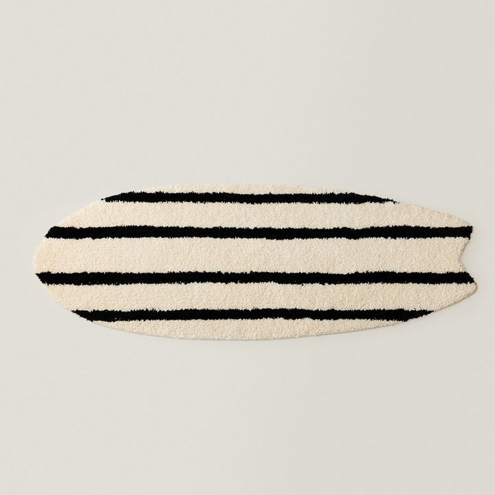 Surfboard-förmige dekorative Badematte Karnz