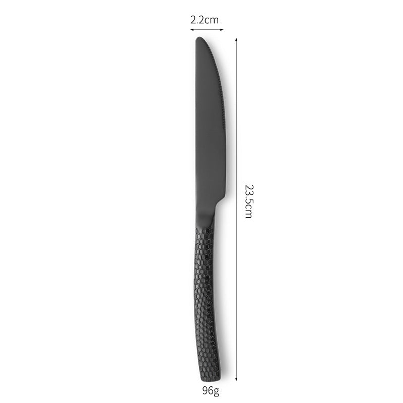 Stilvolles und Farbenfrohes Besteckset Aus Edelstahl Karnz