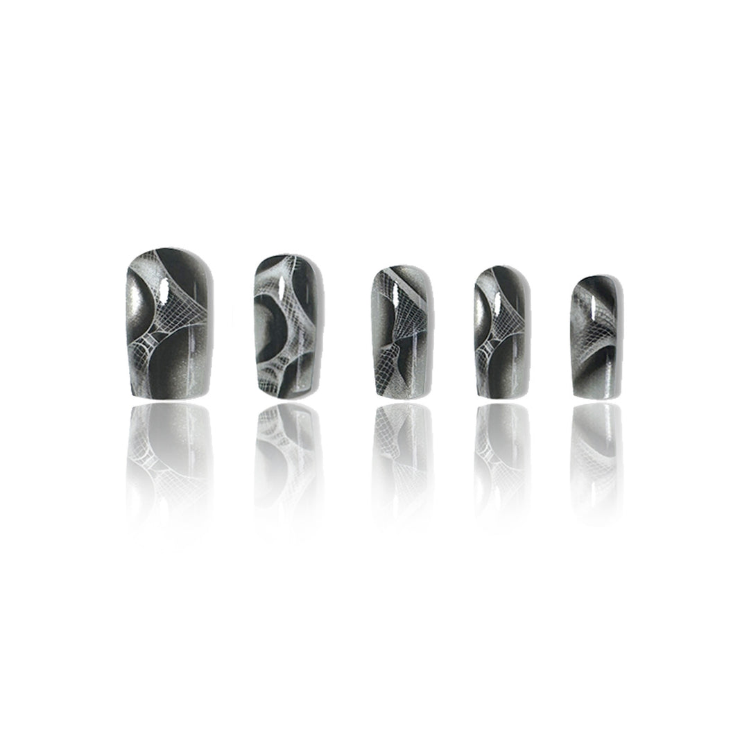 Künstlerisches Gel-Nagelkunst-Design Karnz