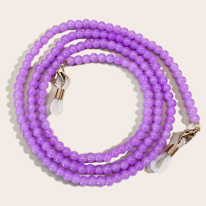 Elegante Perlen Brillenhalterkette Karnz