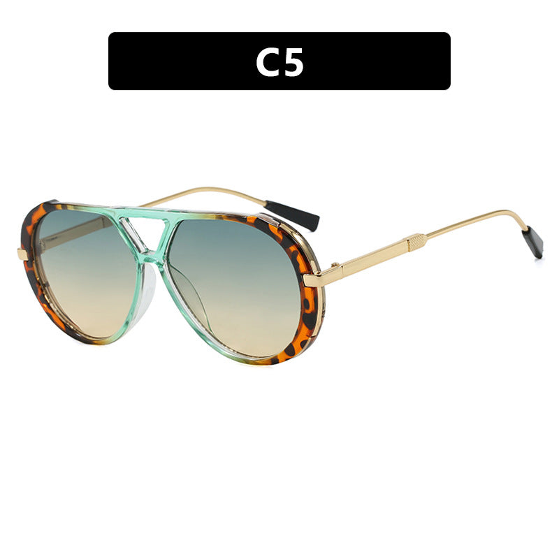 Damen modische Sonnenbrille im eleganten Pilotenstil Karnz