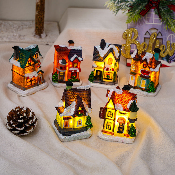 Dekorative Weihnachtsbeleuchtungshaus Karnz