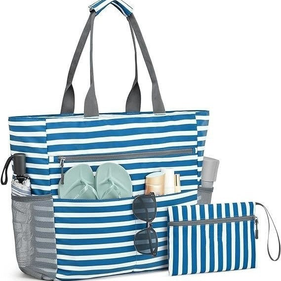 Geräumige Strandtasche mit Mehreren Fächern Karnz