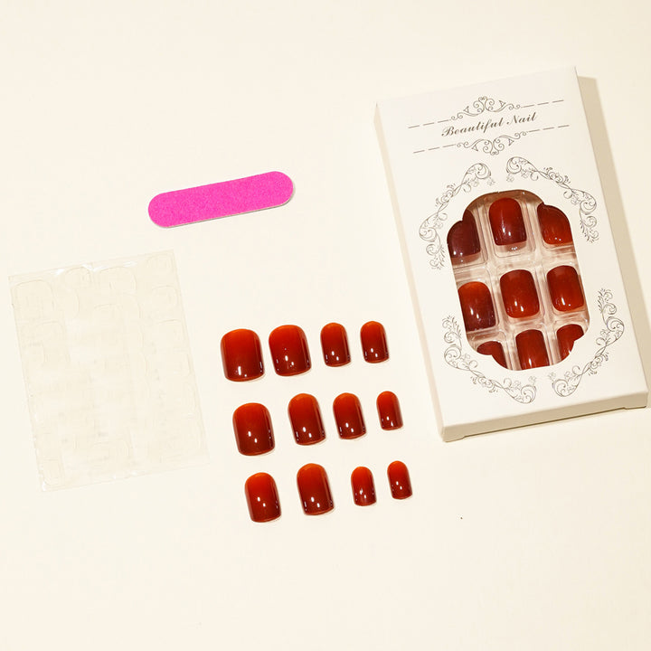 Glänzende Press-On-Nagelspitzen-Kollektion Karnz