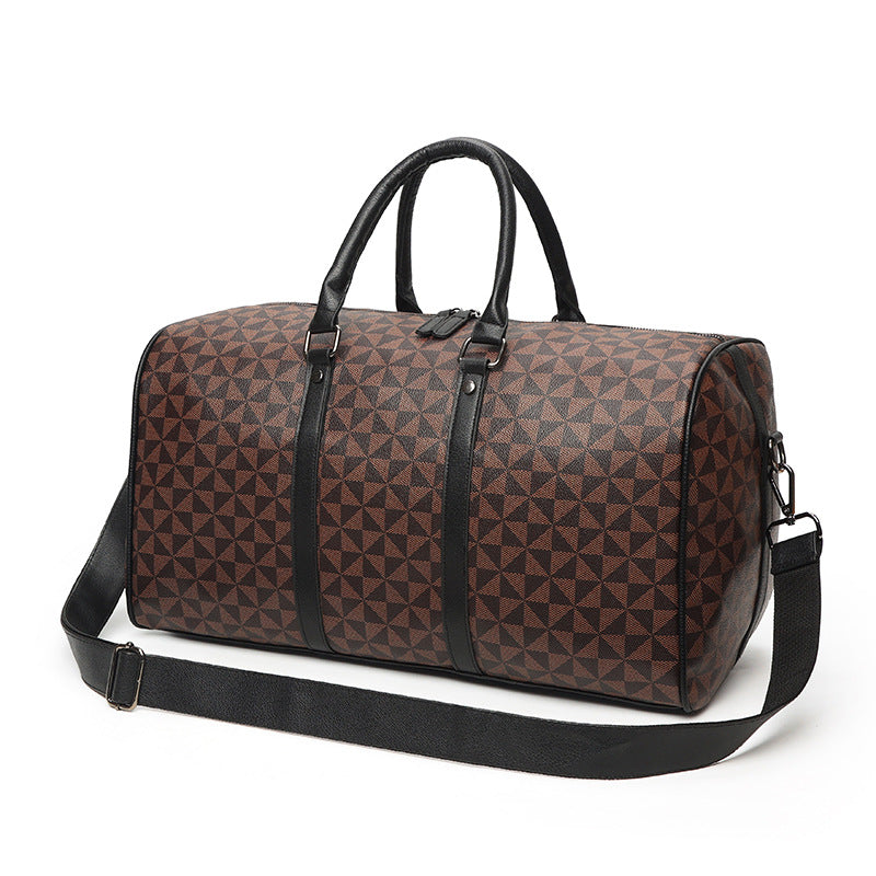 Stylische geometrische Druck Reise-Duffle-Tasche