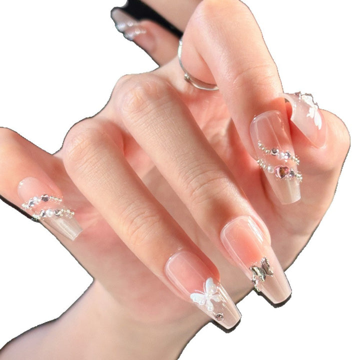 Kreatives thematisches Press-On-Nagelset Karnz