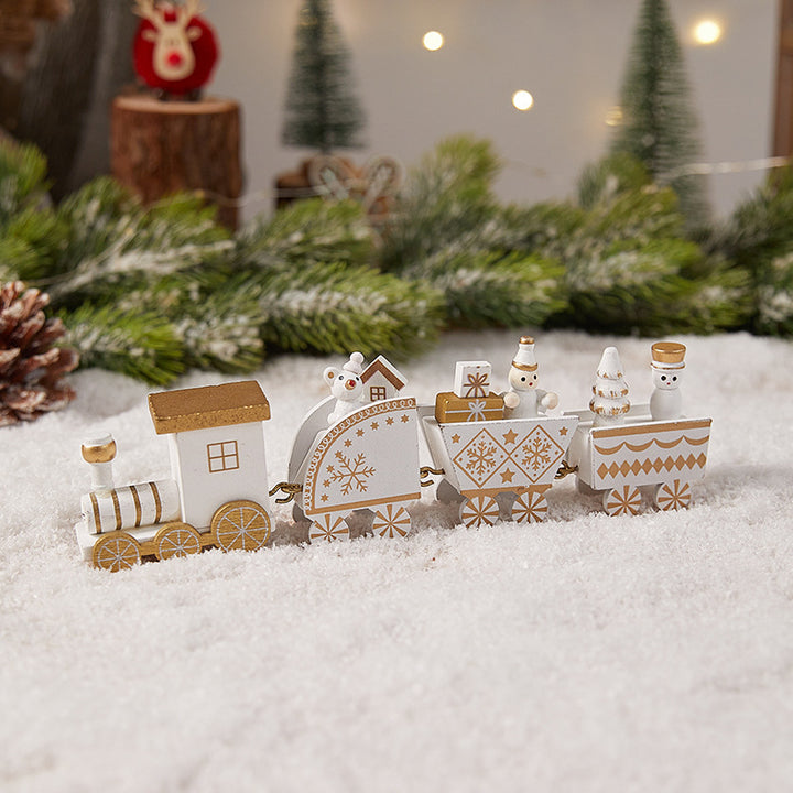 Dekoratives Weihnachtszug-Set Karnz