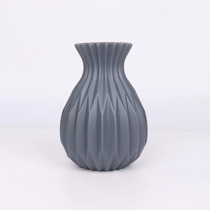 Moderne Texturierte Dekorative Vase Karnz