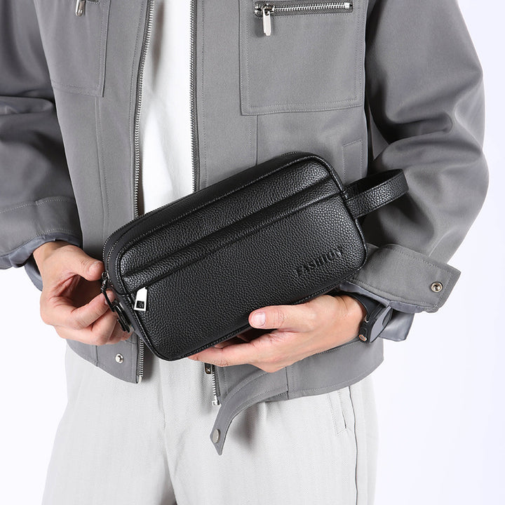 Premium Leder Kulturbeutel Karnz