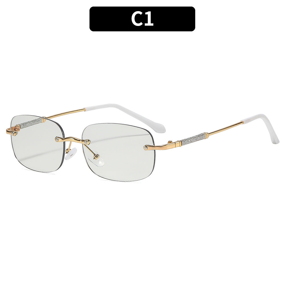 Elegante Katzenaugenbrille