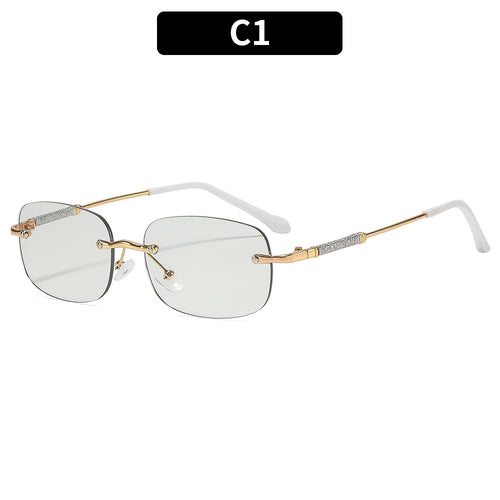 Elegante Katzenaugenbrille