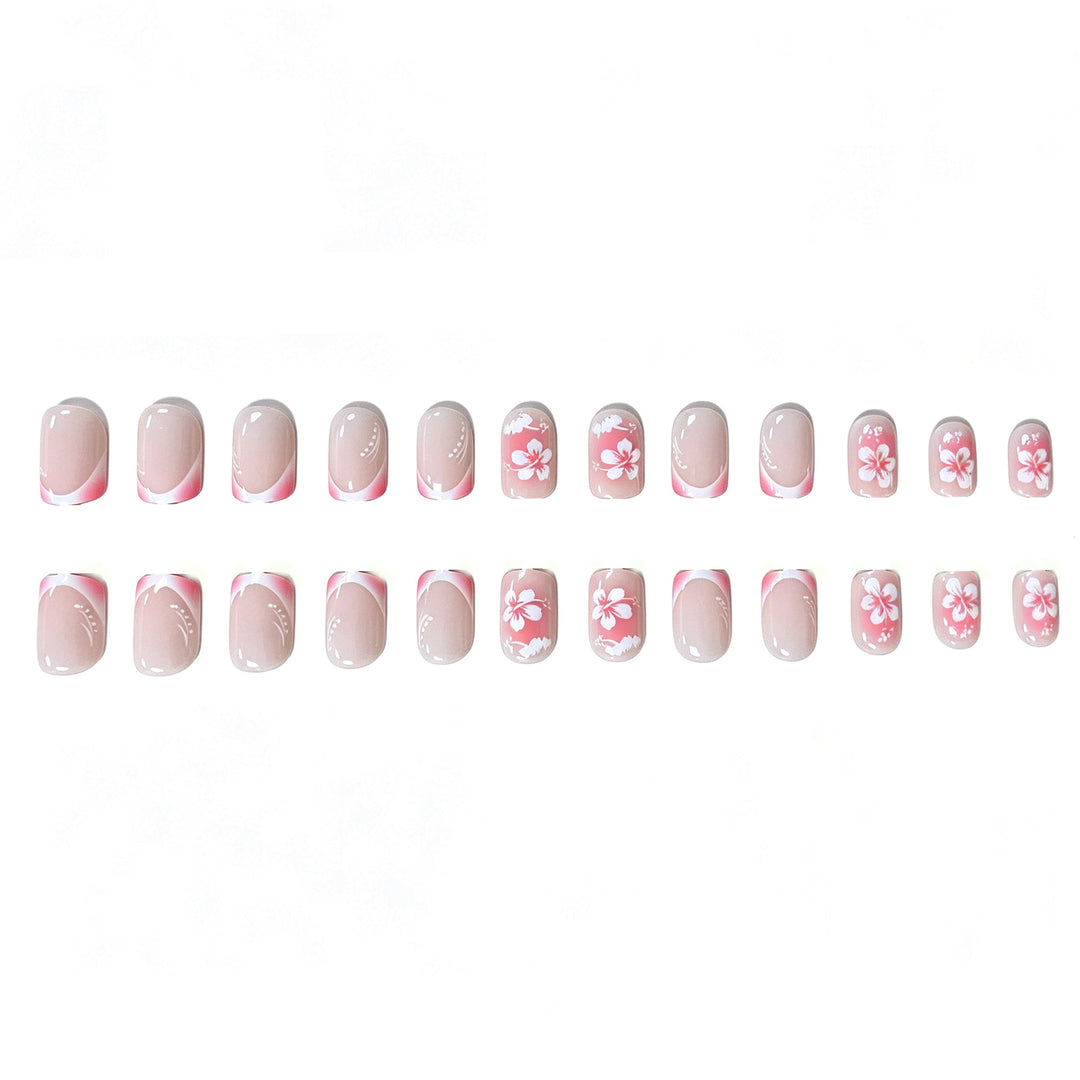 Floral Acrylnageldesign Karnz